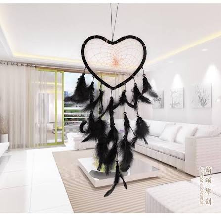 Large glow dreamcatcher chandeliers