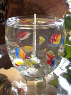 Large gel candles