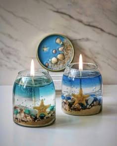 Medium gel candles