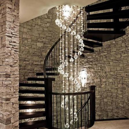 Large glow dreamcatcher chandeliers