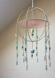 Large glow dreamcatcher chandeliers