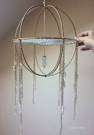 Large glow dreamcatcher chandeliers