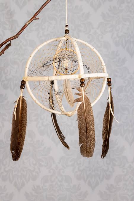 Large glow dreamcatcher chandeliers
