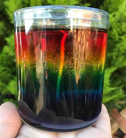 Large gel candles